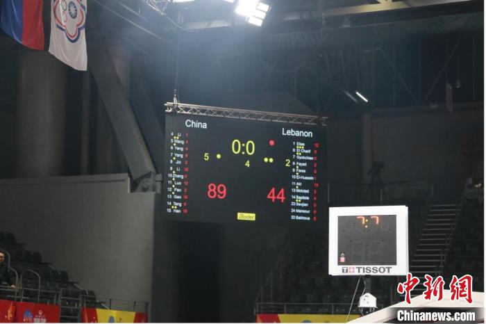 悉尼亚洲杯女篮正式开幕中国队首日稳胜黎巴嫩